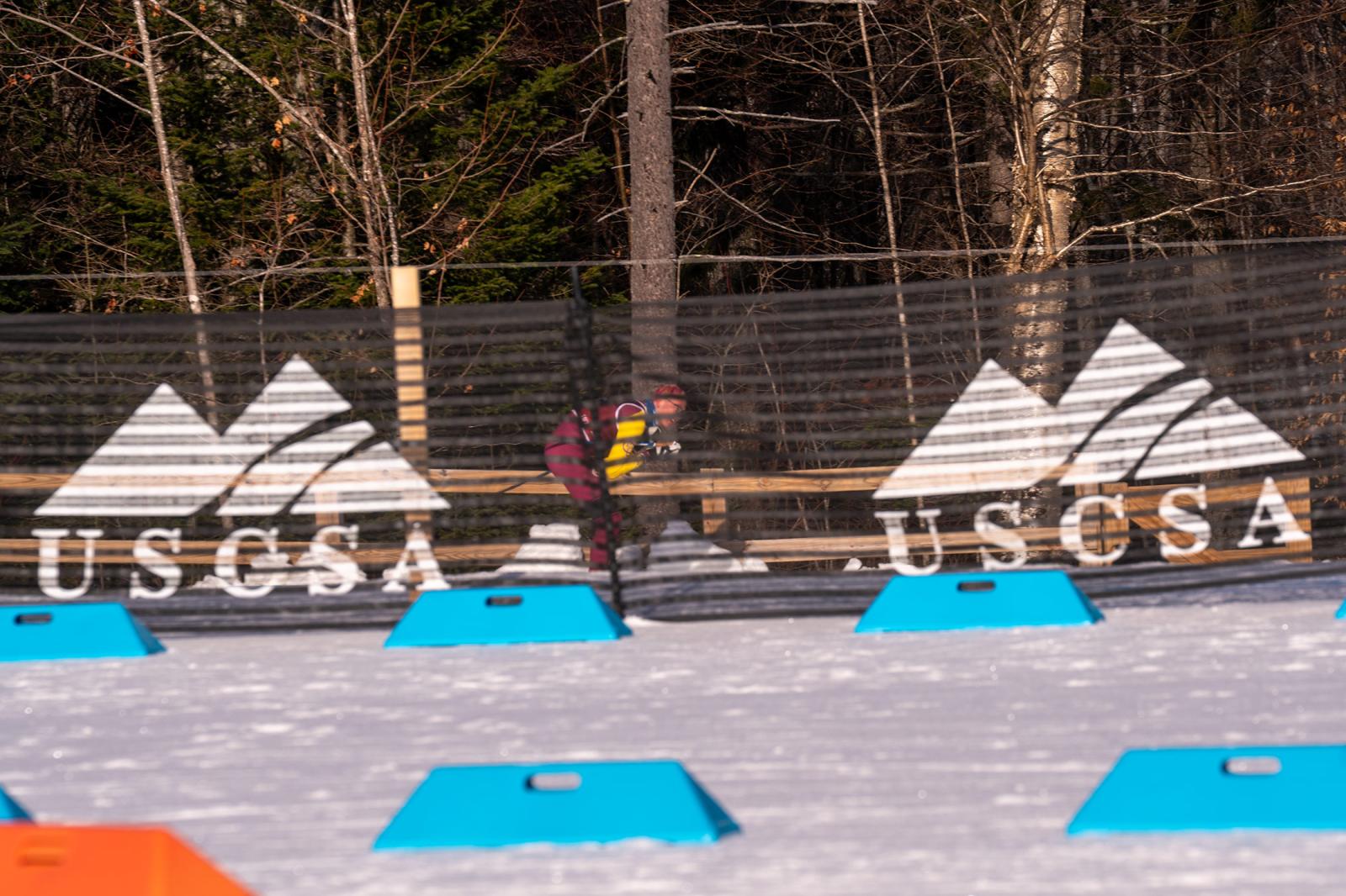 For the first time all week, the snow finally came around: cold,  3 inches of fresh snow, and fast. Ideal conditions for the third race of the USCSA National Championships.
